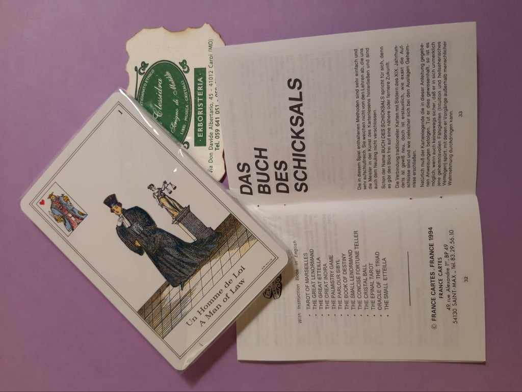 GIOCO DIVINATORIO: LE LIVRE DU DESTIN