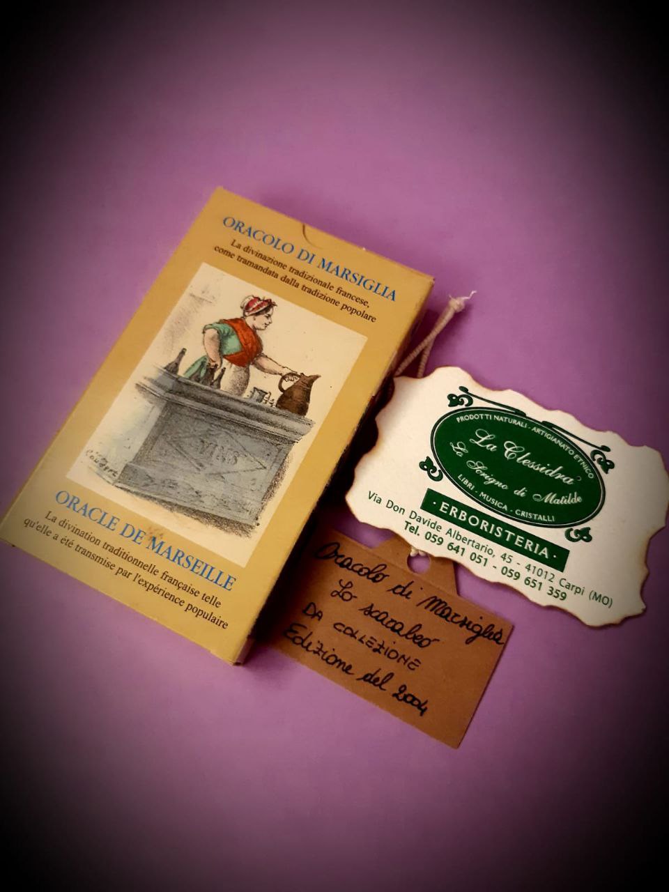 GIOCO DIVINATORIO: ORACOLO DI MARSIGLIA