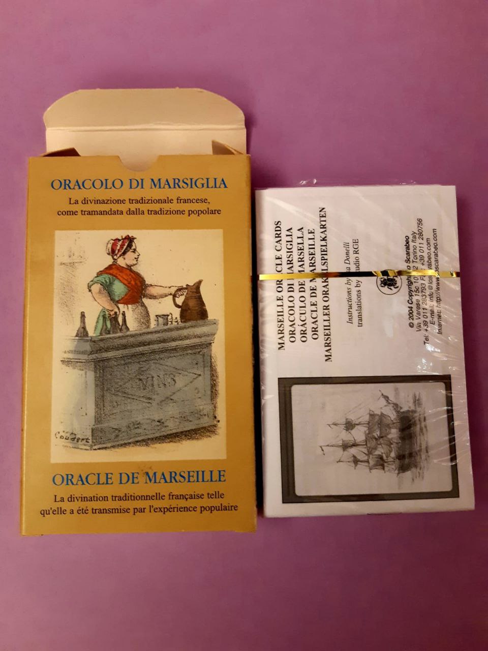 GIOCO DIVINATORIO: ORACOLO DI MARSIGLIA