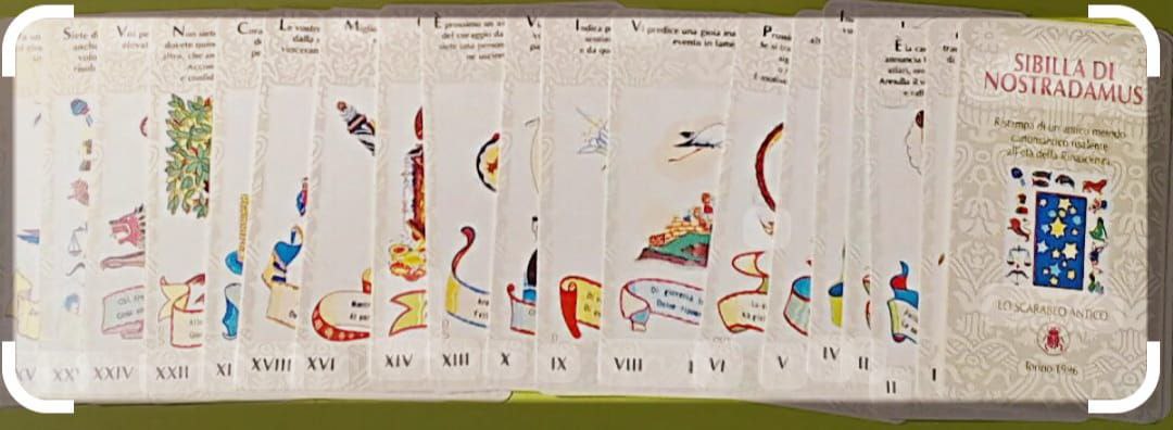 GIOCO DIVINATORIO: SIBILLA DI NOSTRADAMUS
