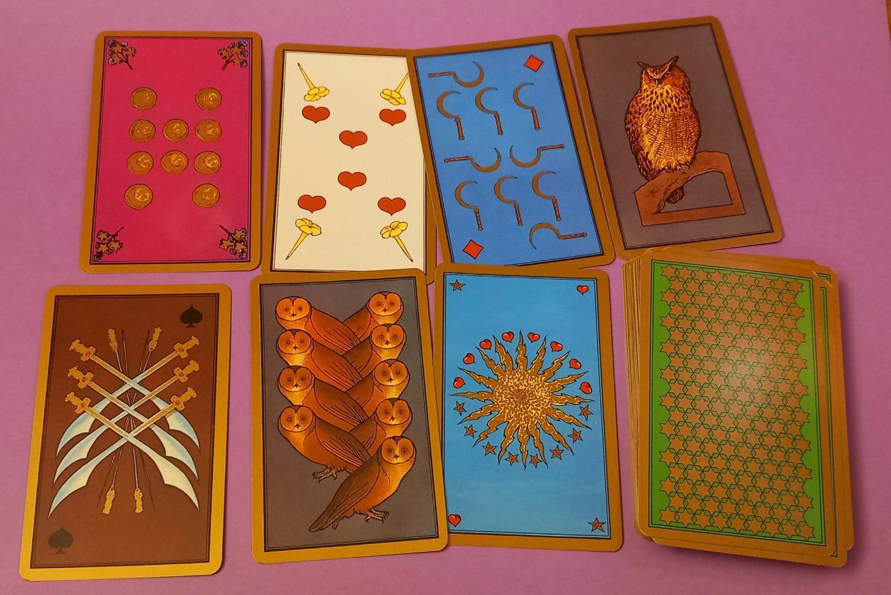 GIOCO DIVINATORIO: PERSIAN TAROT BY MADAME INDIRA