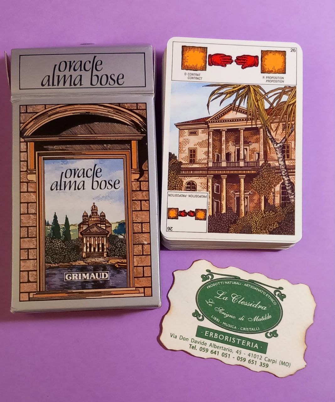 GIOCO DIVINATORIO: ORACLE ALMA BOSE di Grimaud