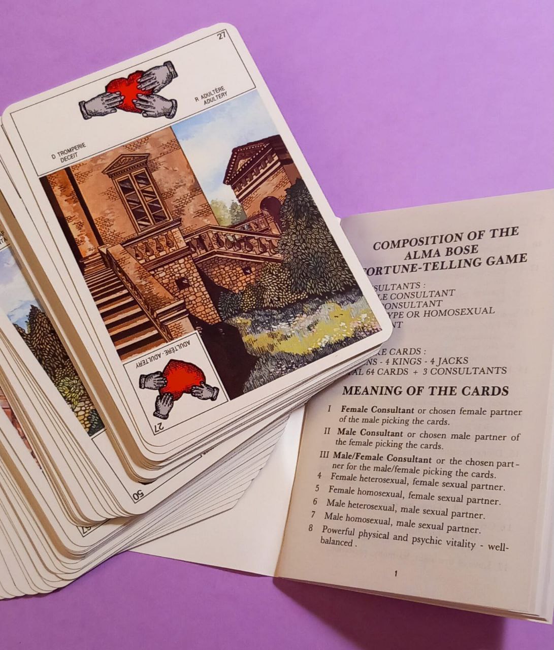 GIOCO DIVINATORIO: ORACLE ALMA BOSE di Grimaud
