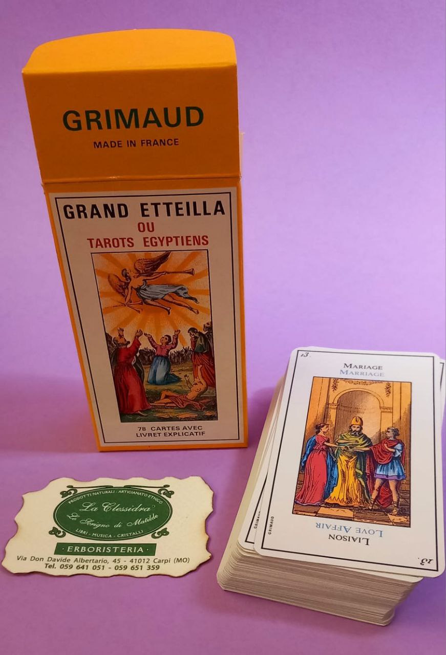 GIOCO DIVINATORIO: GRAND ETTEILLA EGYPTIAN GYPSIES TAROT