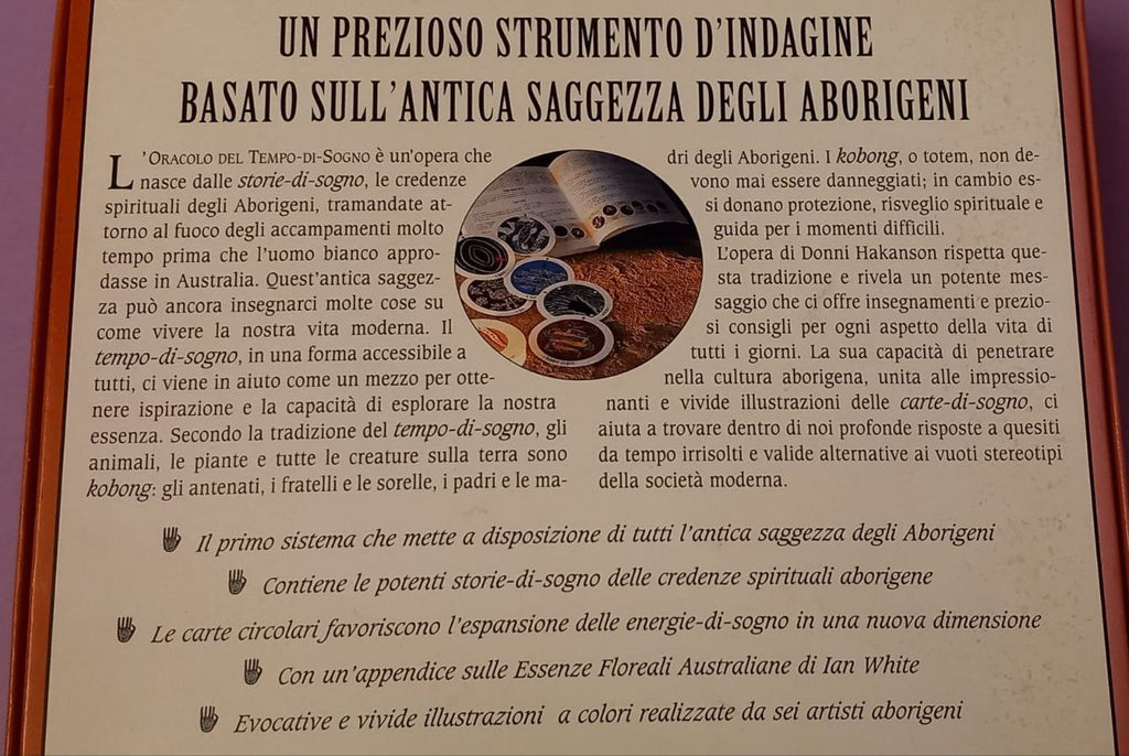 TAROCCHI: ORACOLO DEL TEMPO DI SOGNO