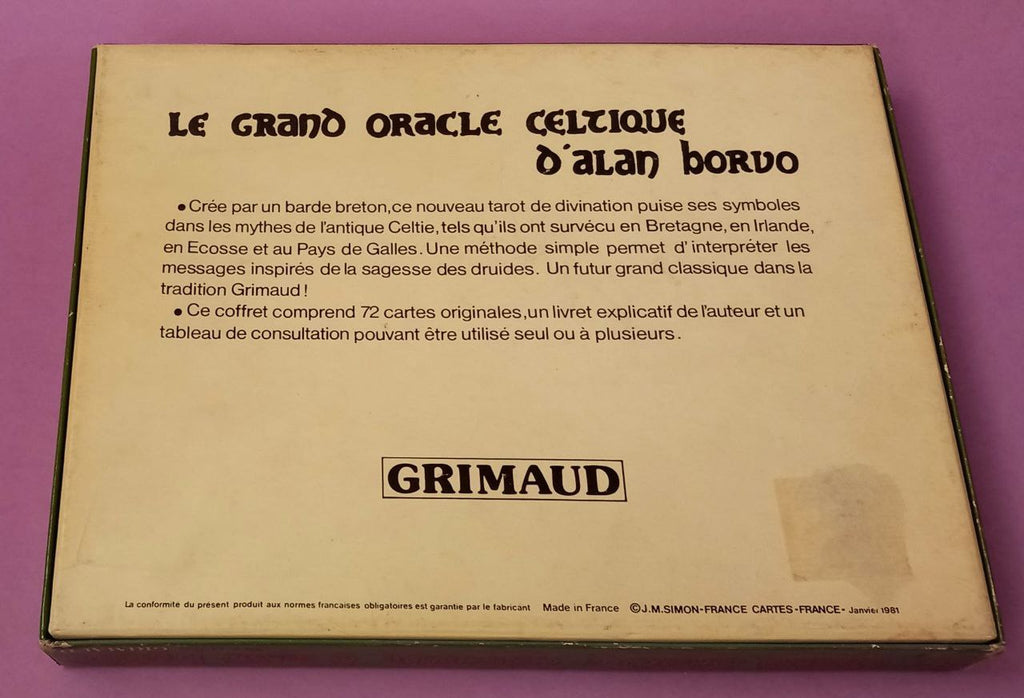 TAROCCHI: LE GRAND ORACLE CELTIQUE (cofanetto)