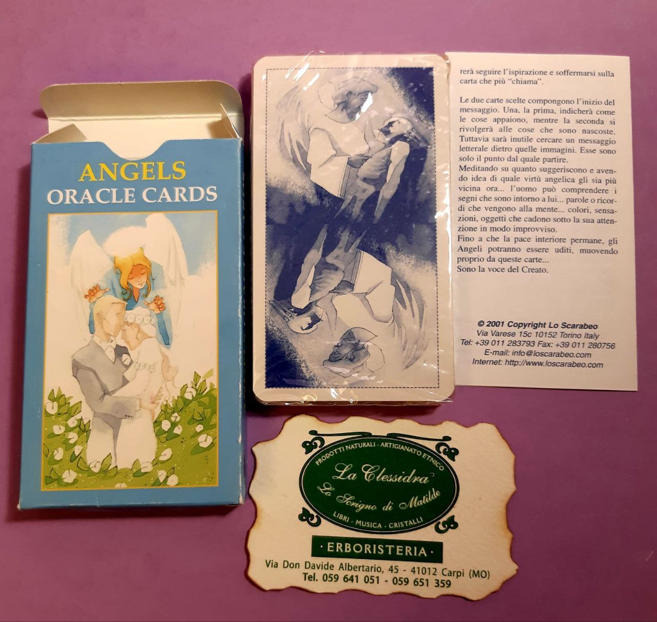 GIOCO DIVINATORIO: ANGELS ORACLE CARDS (SIBILLA DEGLI ANGELI)