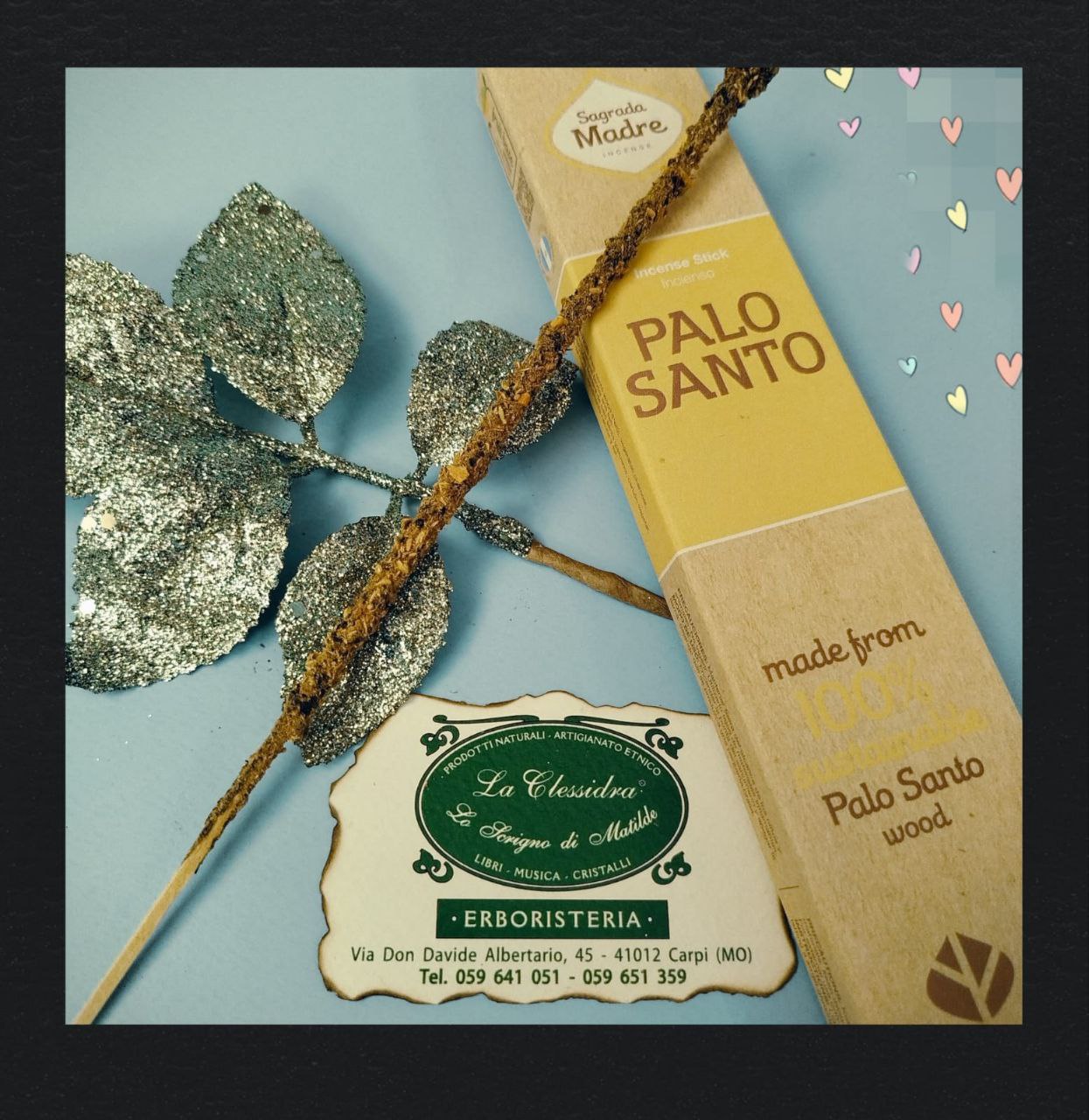 INCENSO SAGRADA MADRE LINEA PALO SANTO: PALO SANTO PURO