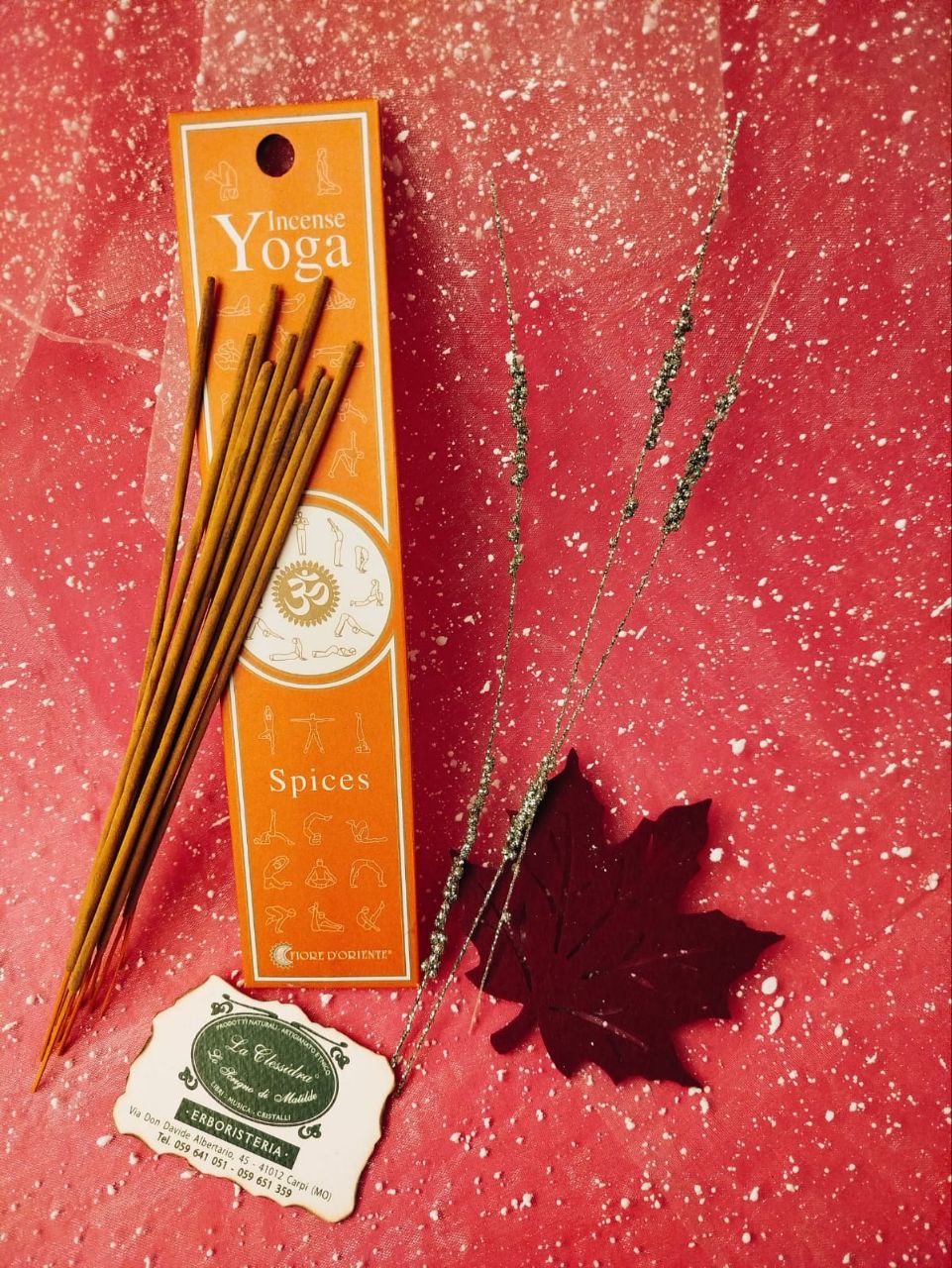 INCENSO IN STICK YOGA FIORE D'ORIENTE: SPICES
