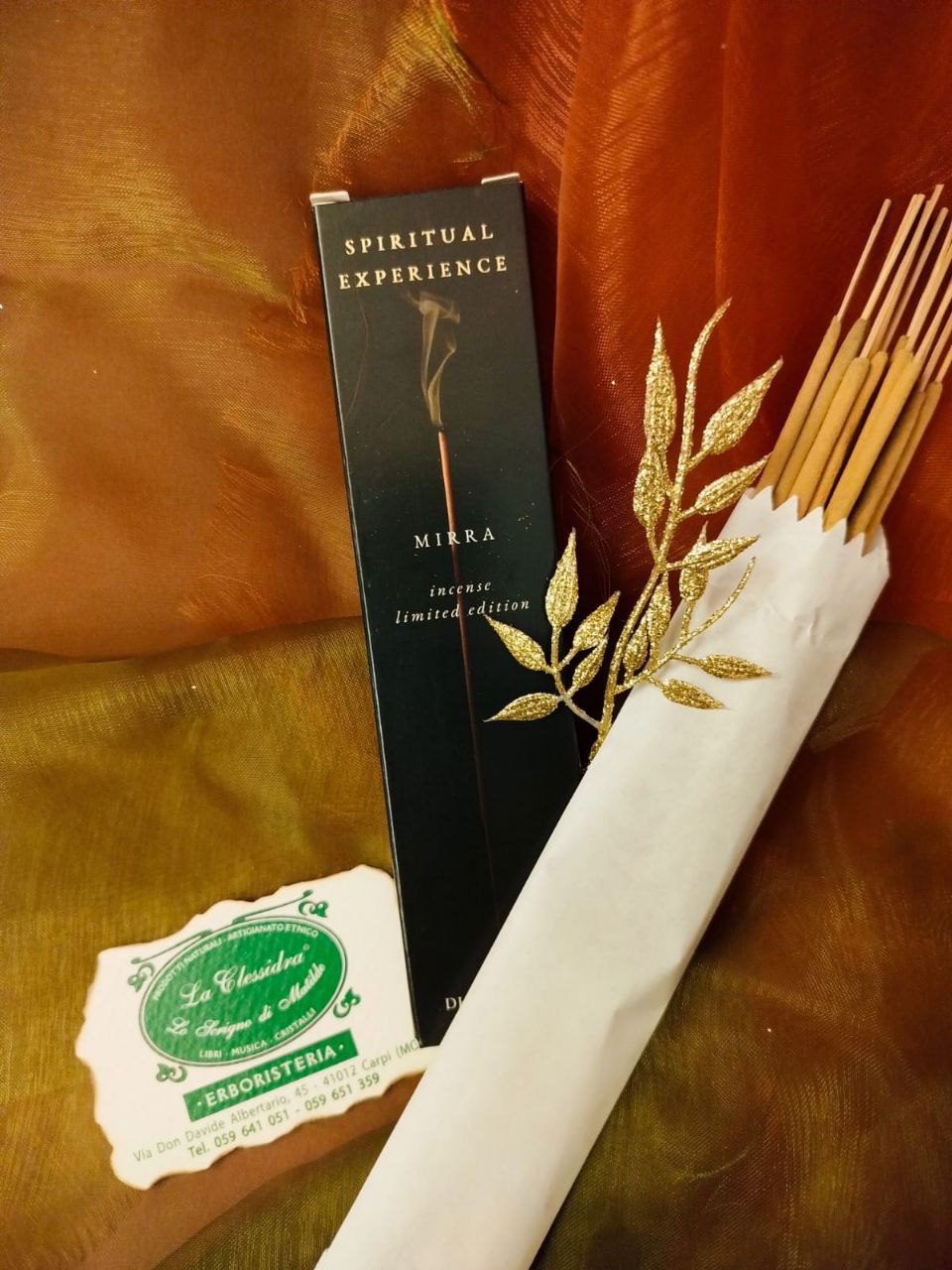 INCENSO IN STICK SPIRITUAL EXPERIENCE: MIRRA