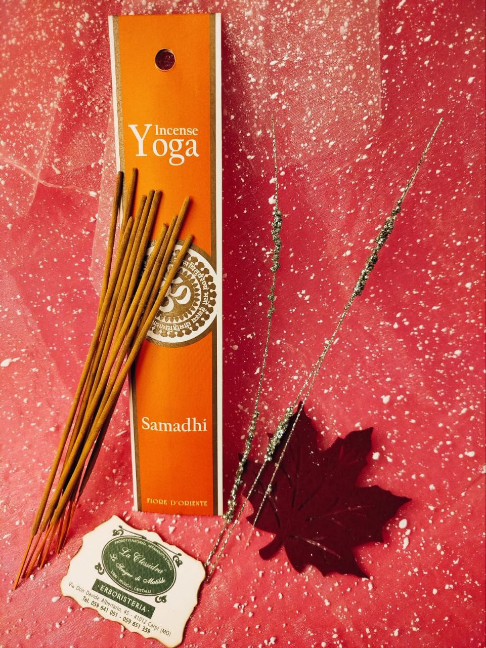 INCENSO IN STICK YOGA FIORE D'ORIENTE: SAMADHI