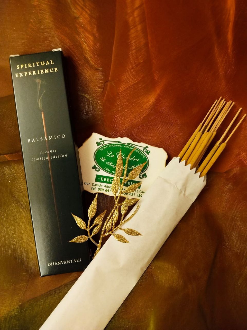 INCENSO IN STICK SPIRITUAL EXPERIENCE: BALSAMICO