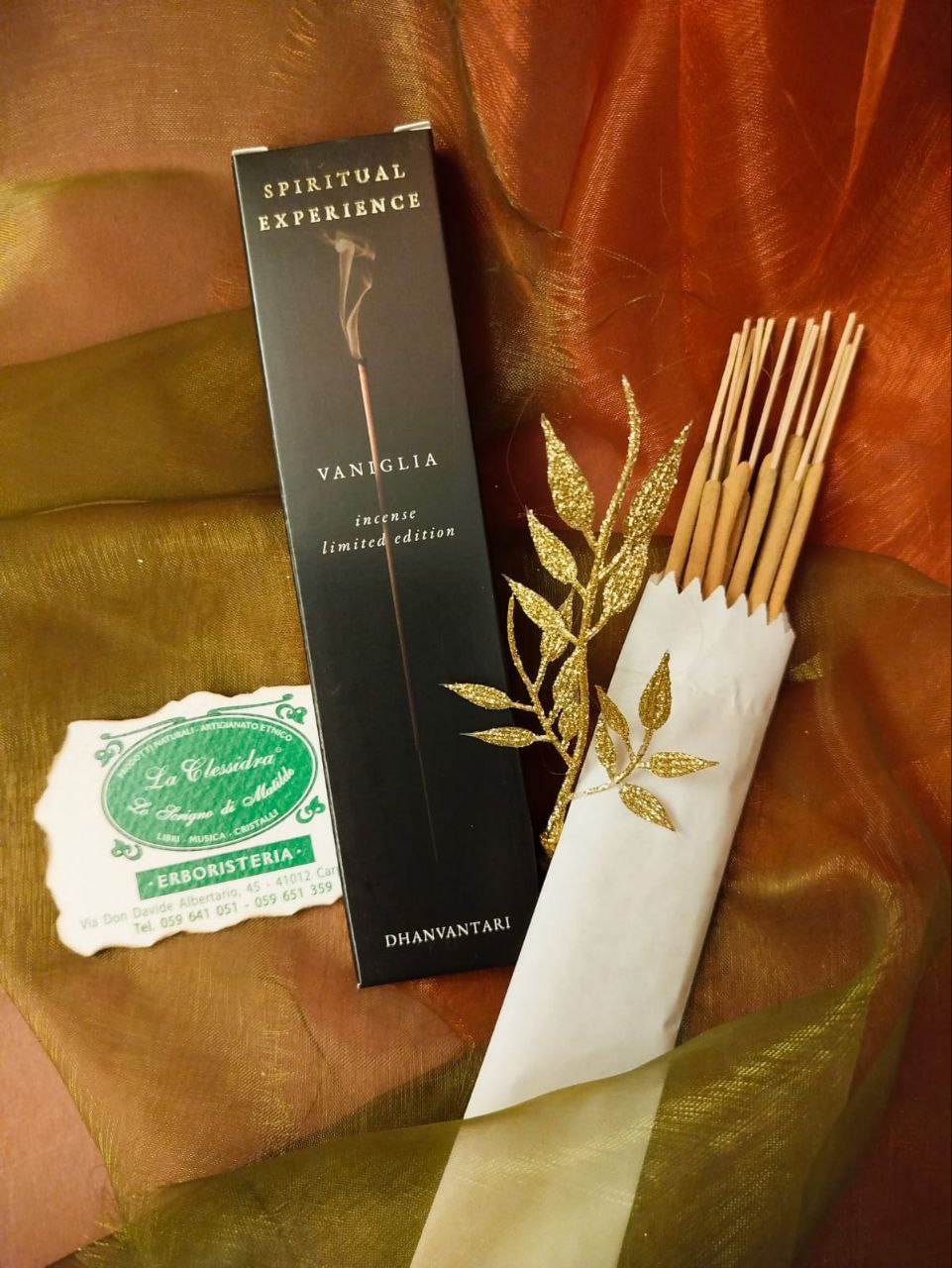 INCENSO IN STICK SPIRITUAL EXPERIENCE: VANIGLIA