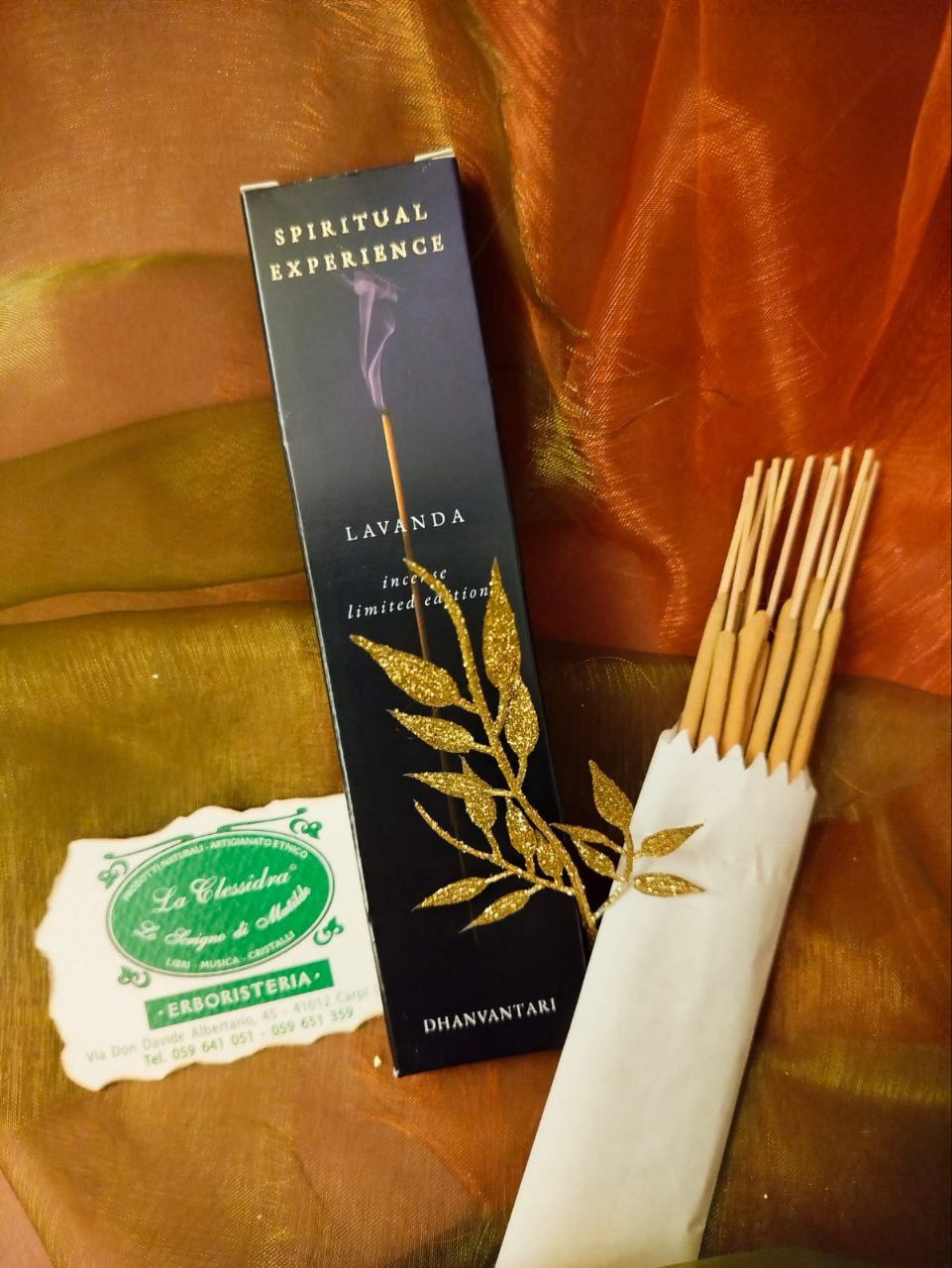 INCENSO IN STICK SPIRITUAL EXPERIENCE: LAVANDA