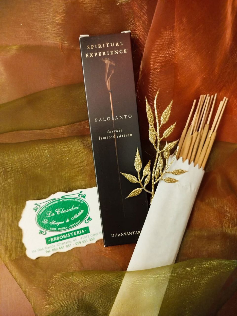 INCENSO IN STICK SPIRITUAL EXPERIENCE: PALO SANTO