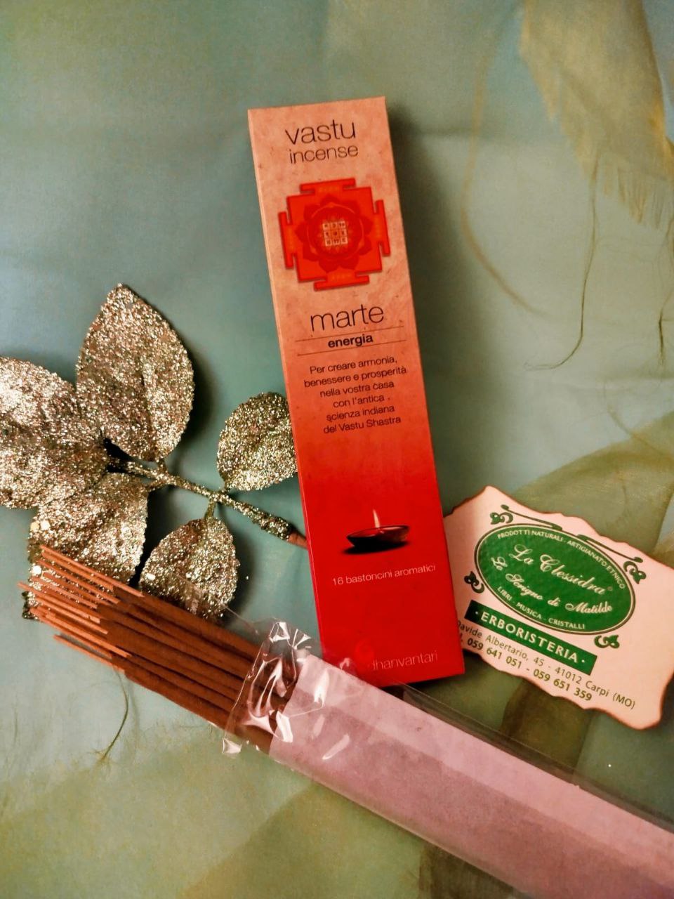INCENSO IN STICK VASTU: MARTE