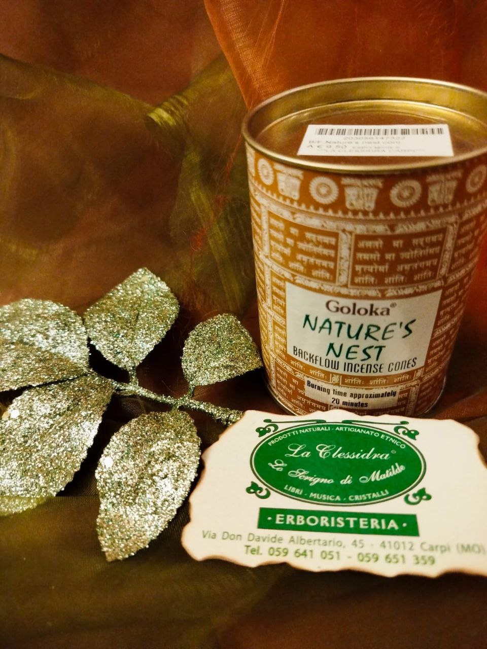 INCENSO BACKFLOW GOLOKA: NATURE'S NEST