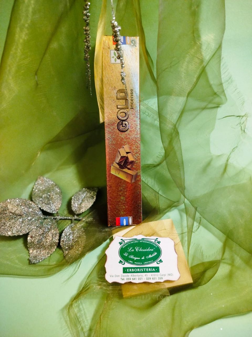 INCENSO IN STICK SATYA: GOLD