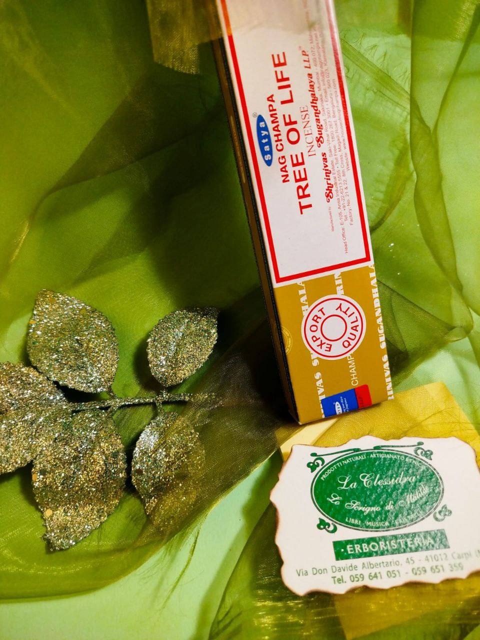 INCENSO IN STICK SATYA: TREE OF LIFE