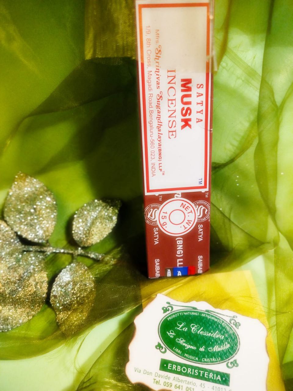 INCENSO IN STICK SATYA: MUSK (MUSCHIO)