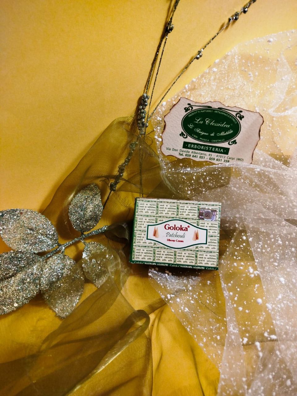 INCENSO IN CONI GOLOKA: PATCHOULI