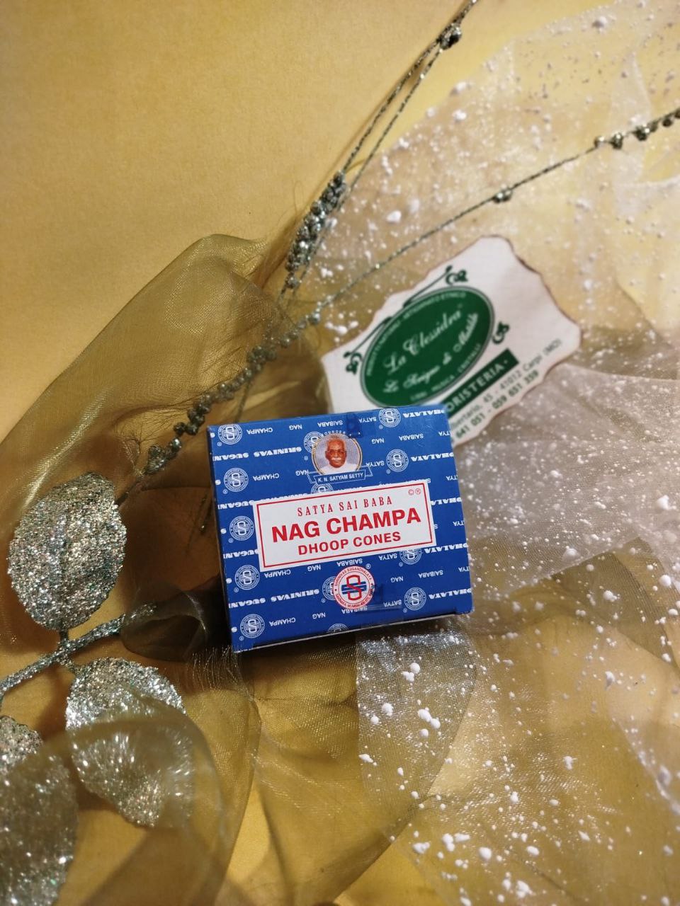 INCENSO IN CONI SATYA: NAG CHAMPA SAI BABA