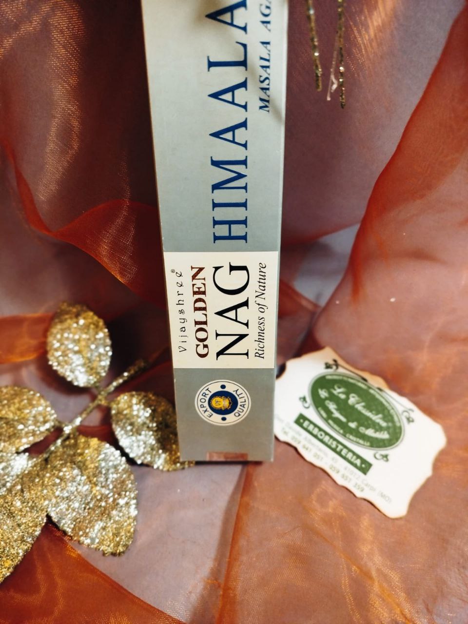INCENSO IN STICK GOLDEN NAG: HIMALAYA