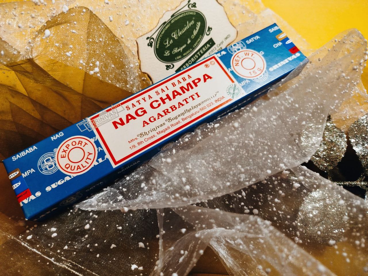 INCENSO IN STICK SATYA: NAG CHAMPA SAI BABA