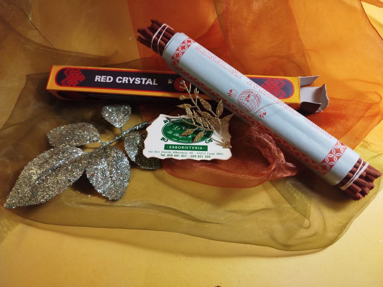 INCENSO TIBETANO: RED CRISTAL