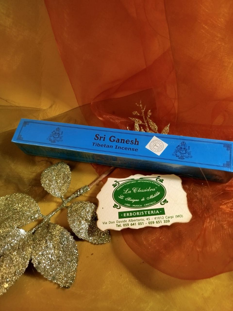 INCENSO TIBETANO: SRI GANESH