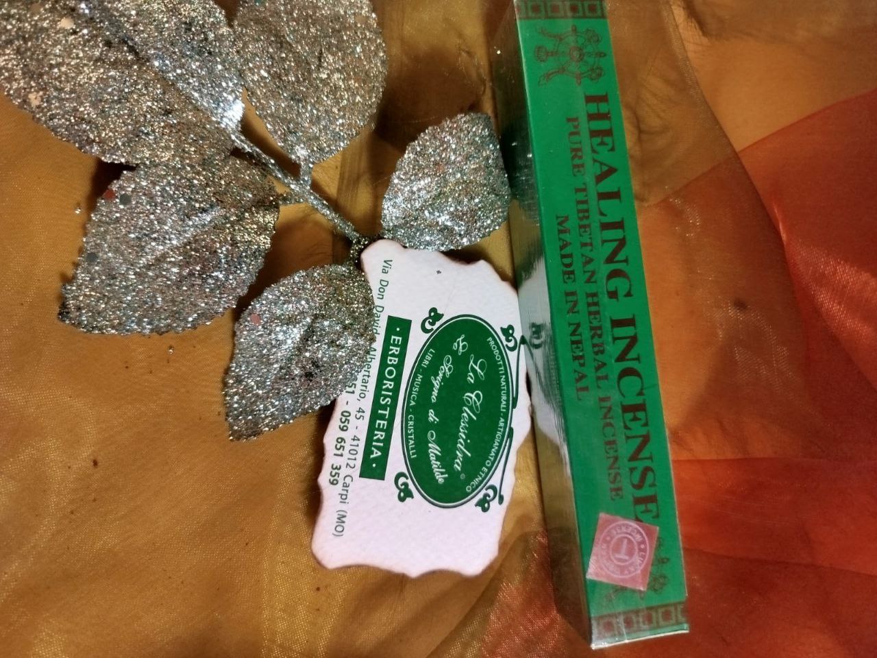 INCENSO TIBETANO:  HEALING INCENSE