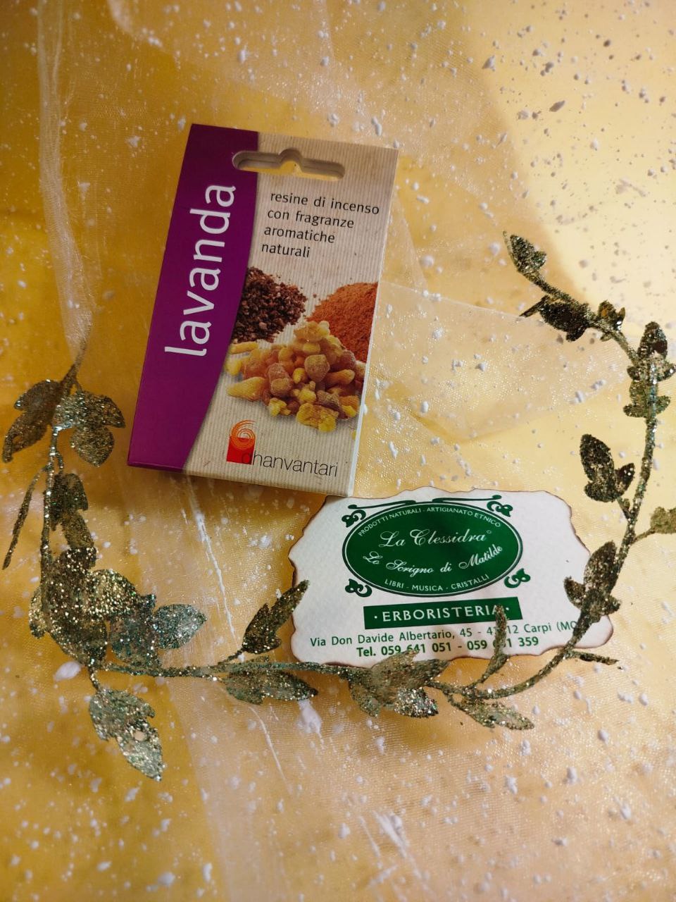 INCENSO IN GRANI CON FRAGRANZE: LAVANDA