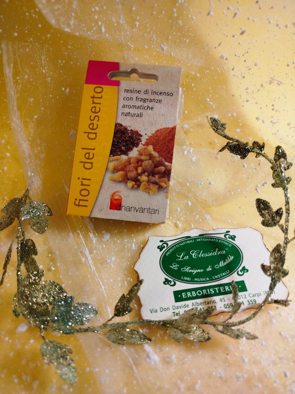 INCENSO IN GRANI CON FRAGRANZE: FIORI DEL DESERTO