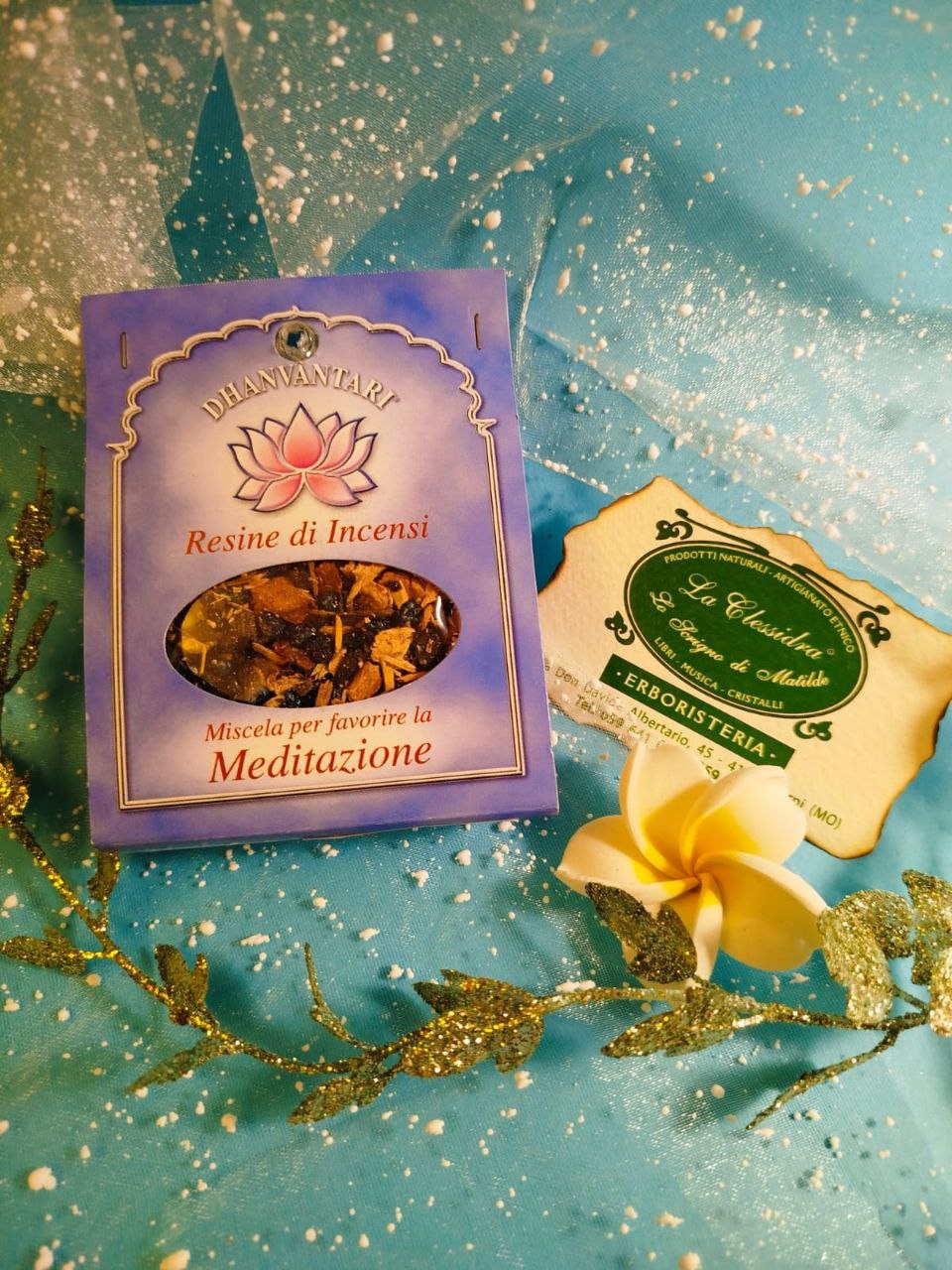 INCENSO IN GRANI CON ERBE AROMATICHE: MEDITAZIONE