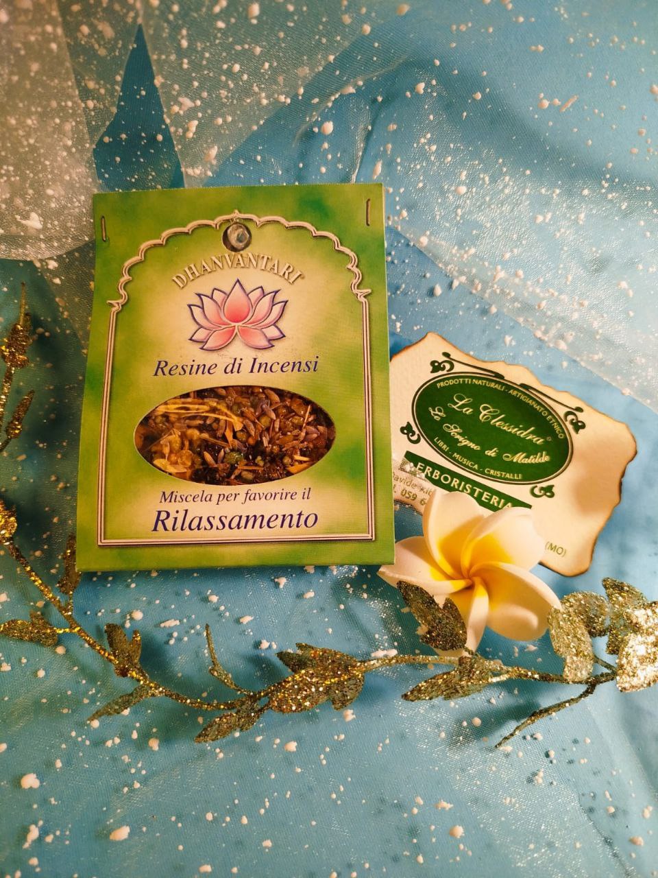 INCENSO IN GRANI CON ERBE AROMATICHE: RILASSAMENTO