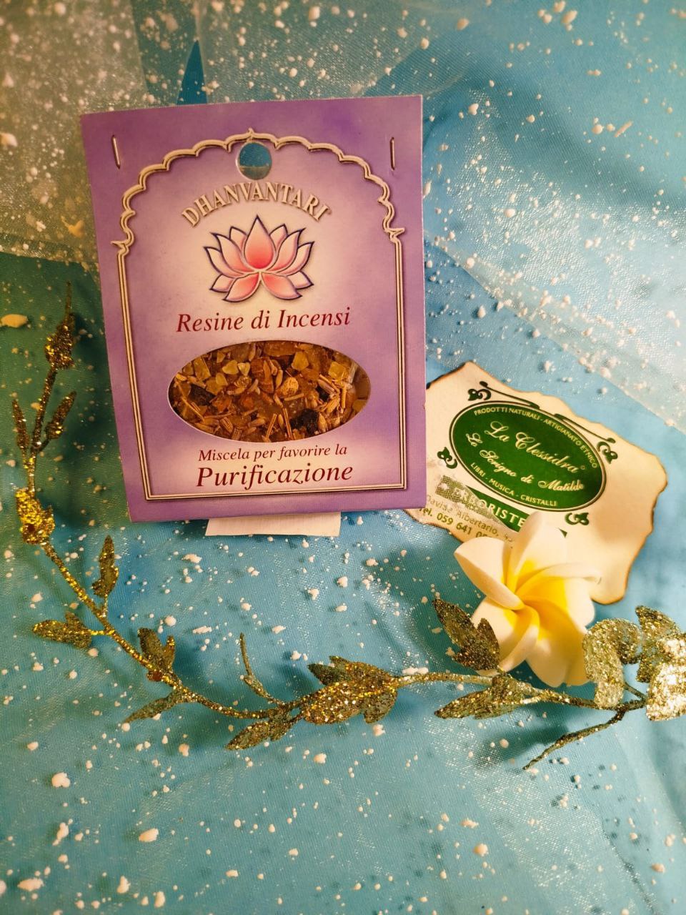 INCENSO IN GRANI CON ERBE AROMATICHE: PURIFICAZIONE