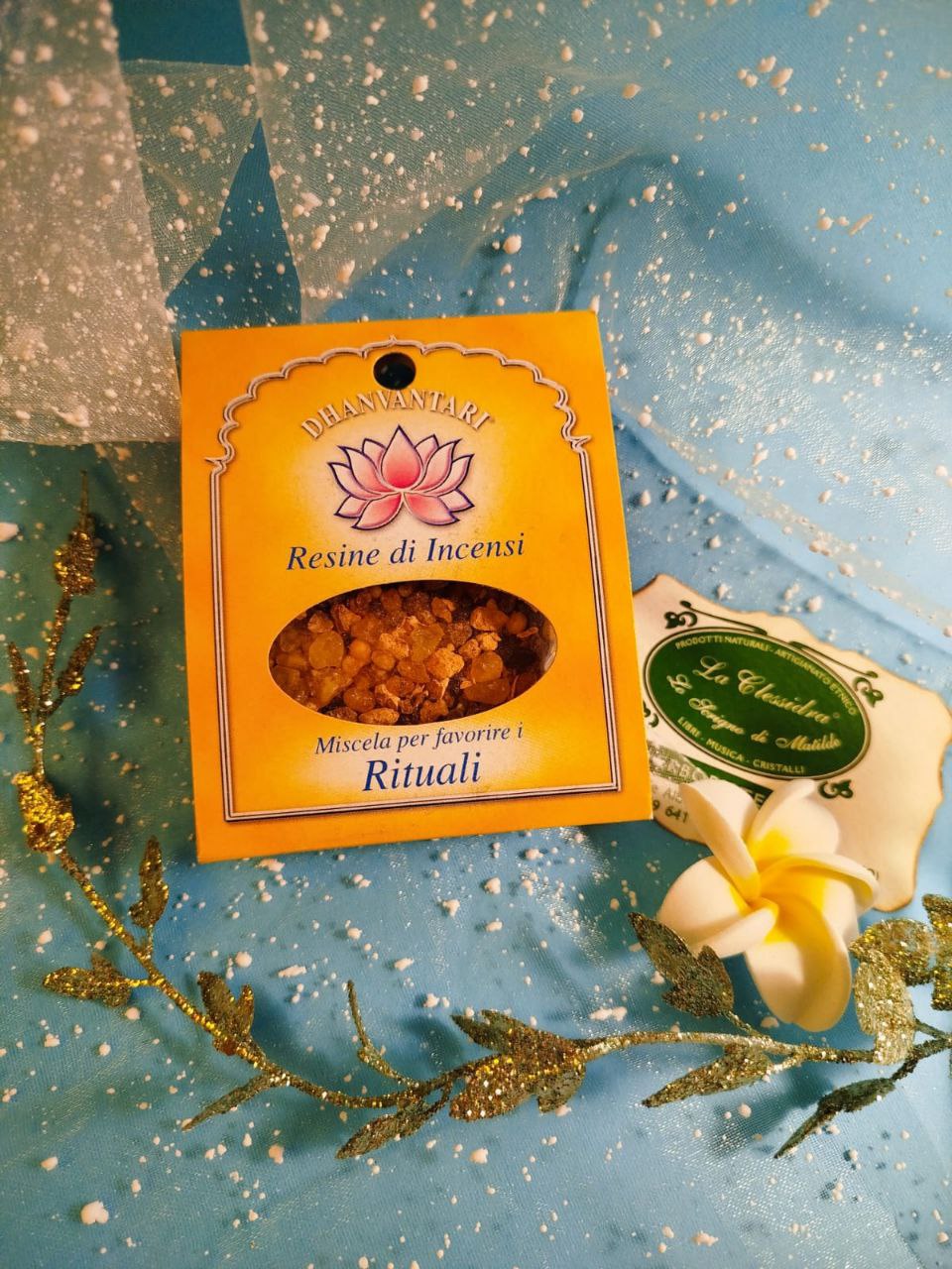 INCENSO IN GRANI CON ERBE AROMATICHE: RITUALI