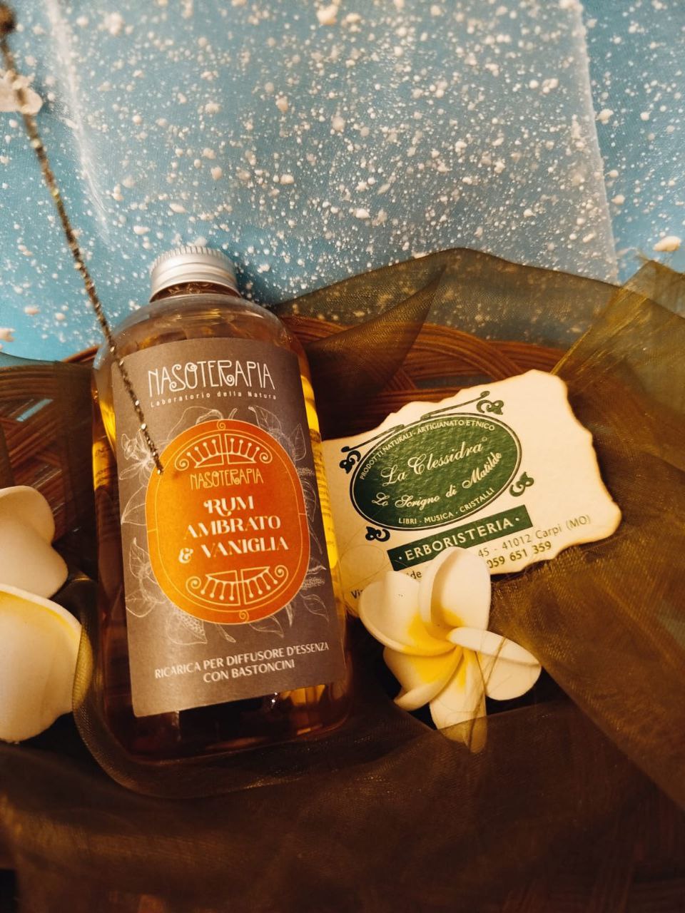 RICARICA DIFFUSORI A BASTONCINO: RUM AMBRATO E VANIGLIA