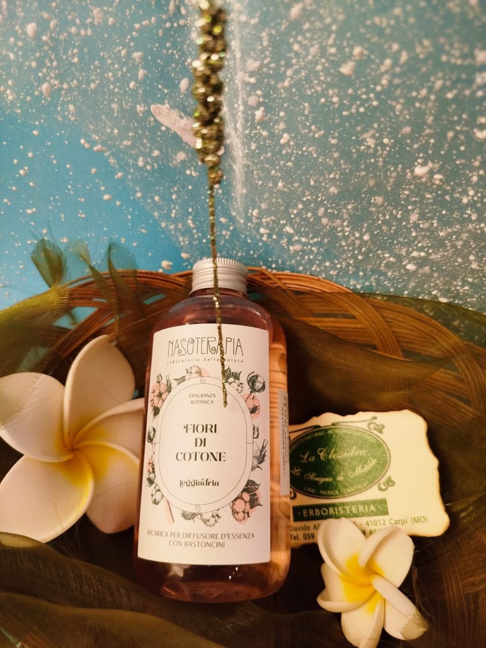 RICARICA DIFFUSORI A BASTONCINO: FIORI DI COTONE