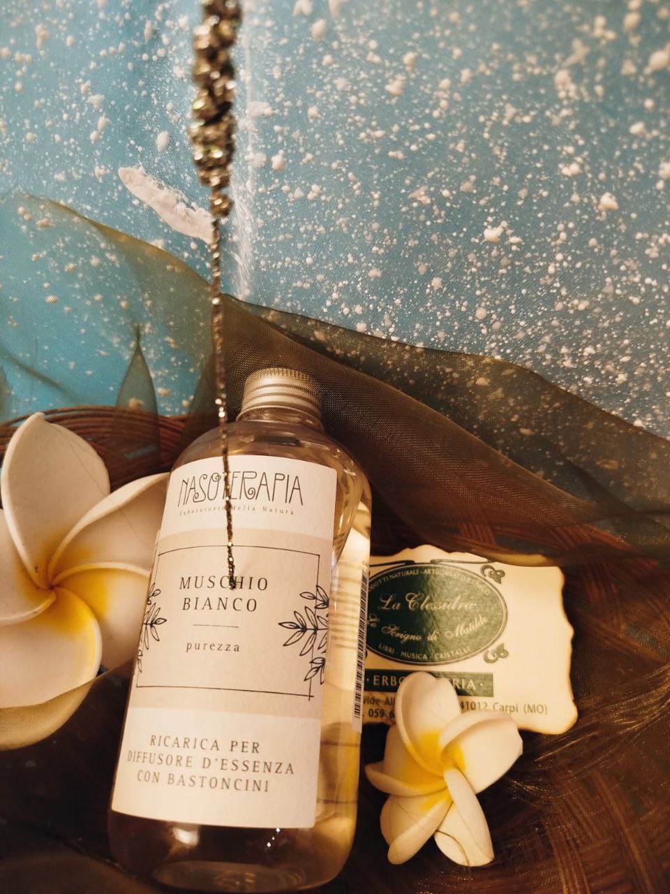 RICARICA DIFFUSORI A BASTONCINO: MUSCHIO BIANCO