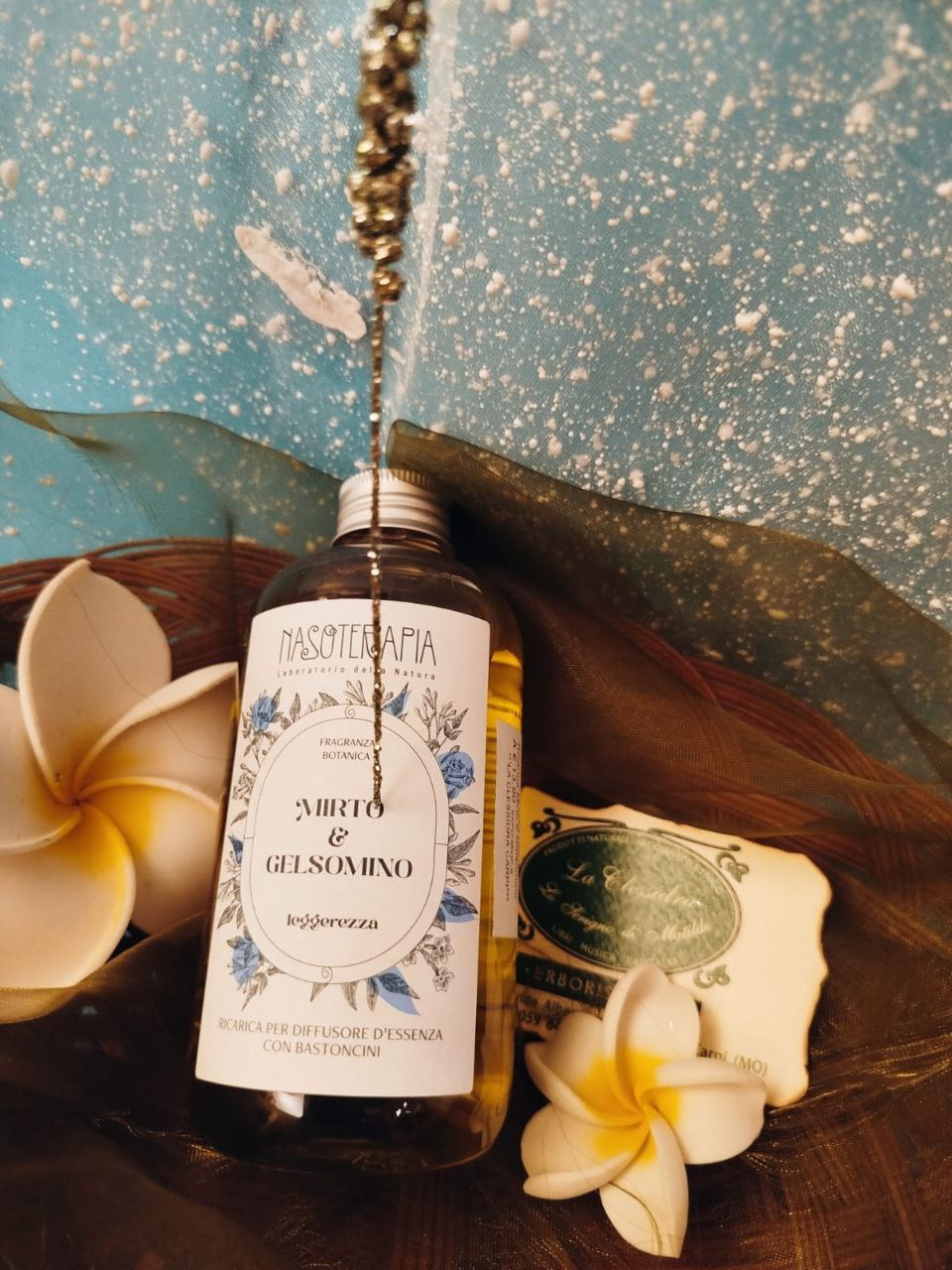 RICARICA DIFFUSORE A BASTONCINO: MIRTO E GELSOMINO