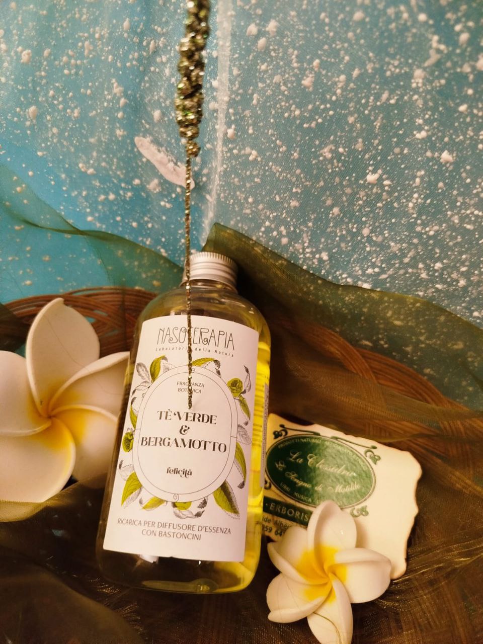 RICARICA DIFFUSORE A BASTONCINO: TE VERDE E BERGAMOTTO