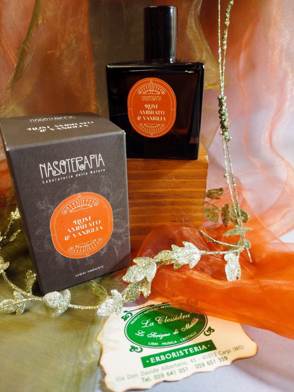 SPRAY AMBIENTE: RUM AMBRATO E VANIGLIA