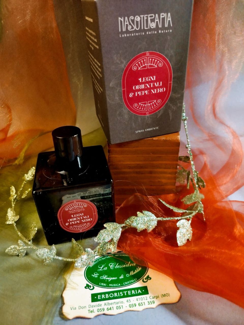 SPRAY AMBIENTE: LEGNI ORIENTALI E PEPE NERO