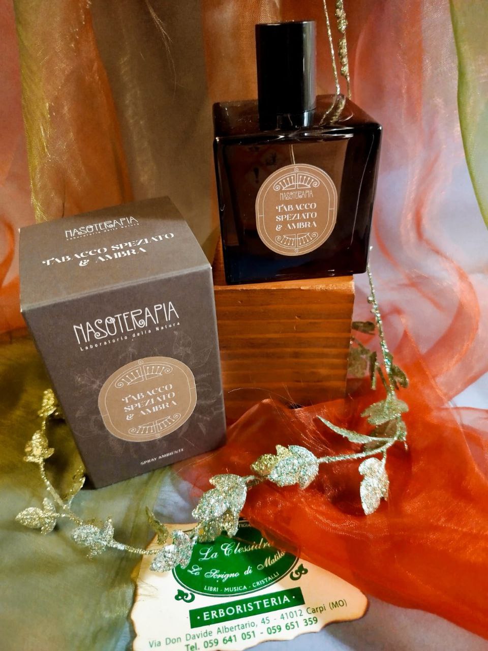 SPRAY AMBIENTE: TABACCO SPEZIATO ED AMBRA