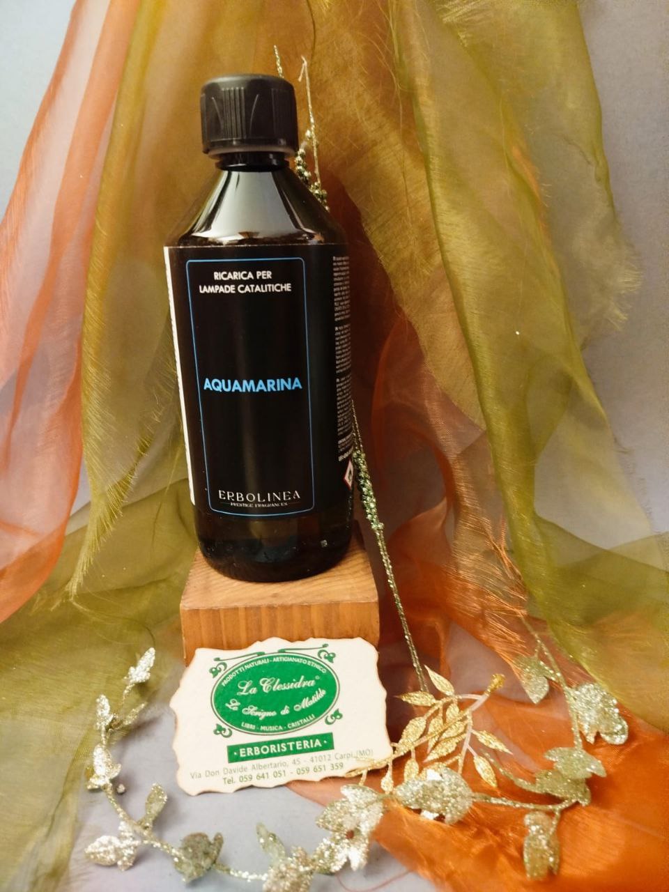 RICARICA PROFUMATA PER LAMPADA CATALITICA ERBOLINEA: ACQUA MARINA