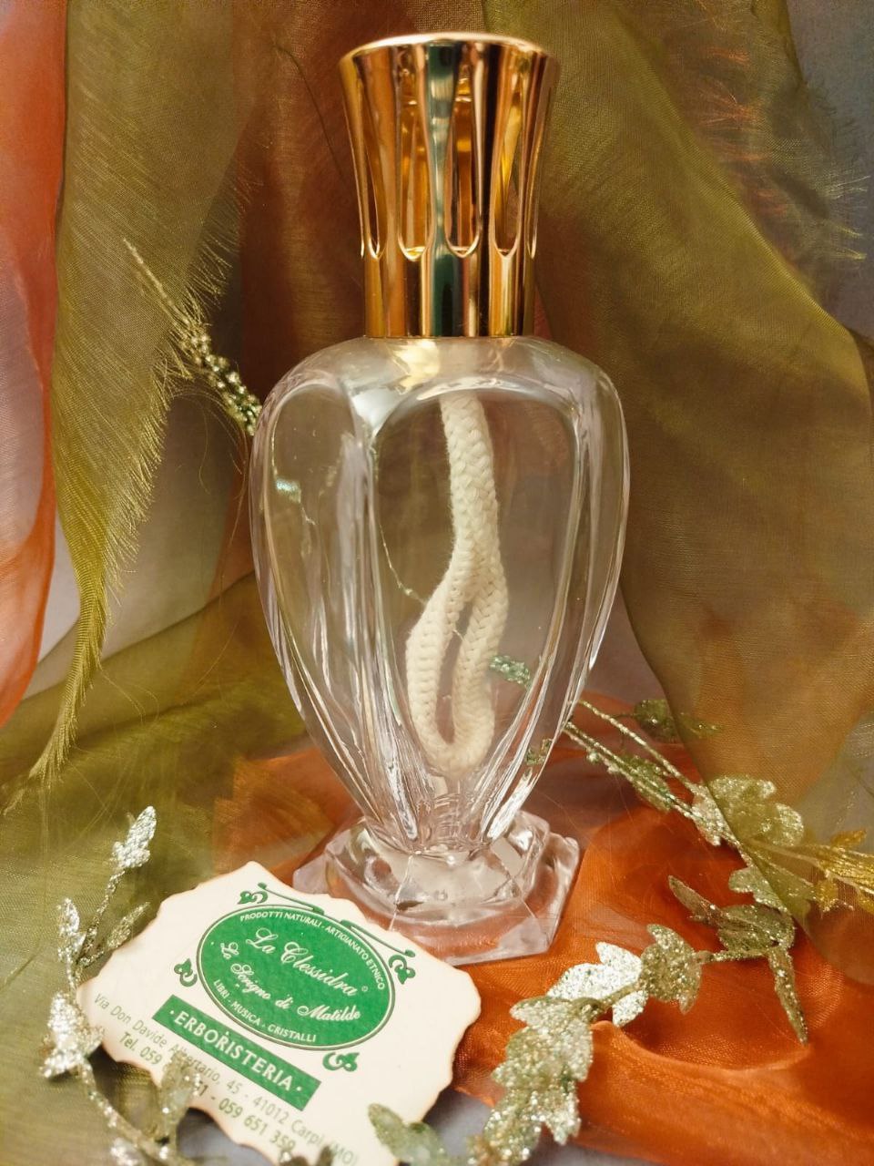 LAMPADA CATALITICA ERBOLINEA: ORIENTE TRASPARENTE