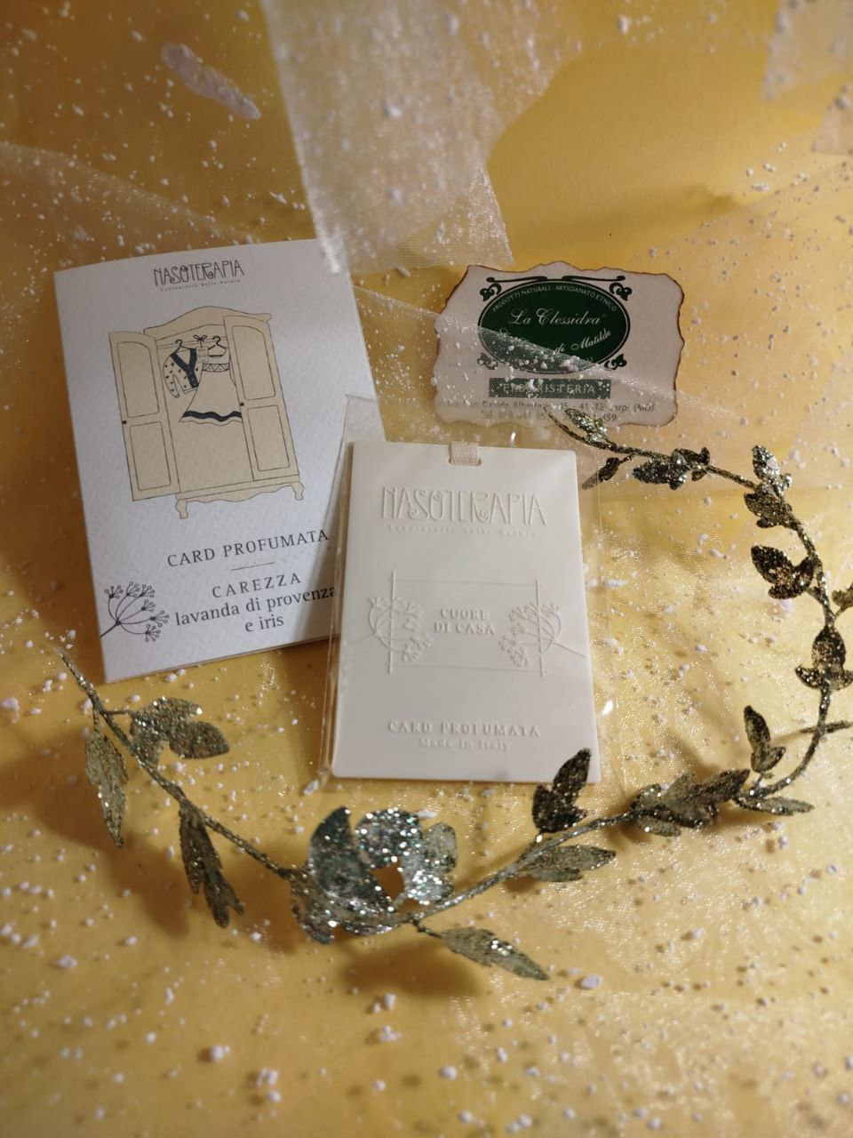 CARD PROFUMATA PROFUMATA NASOTERAPIA: CAREZZA