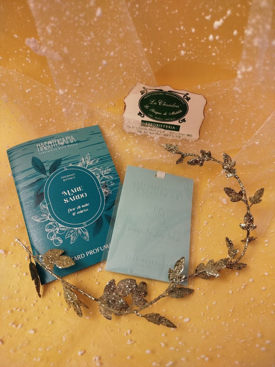 CARD PROFUMATA PROFUMATA NASOTERAPIA: MARE SARDO