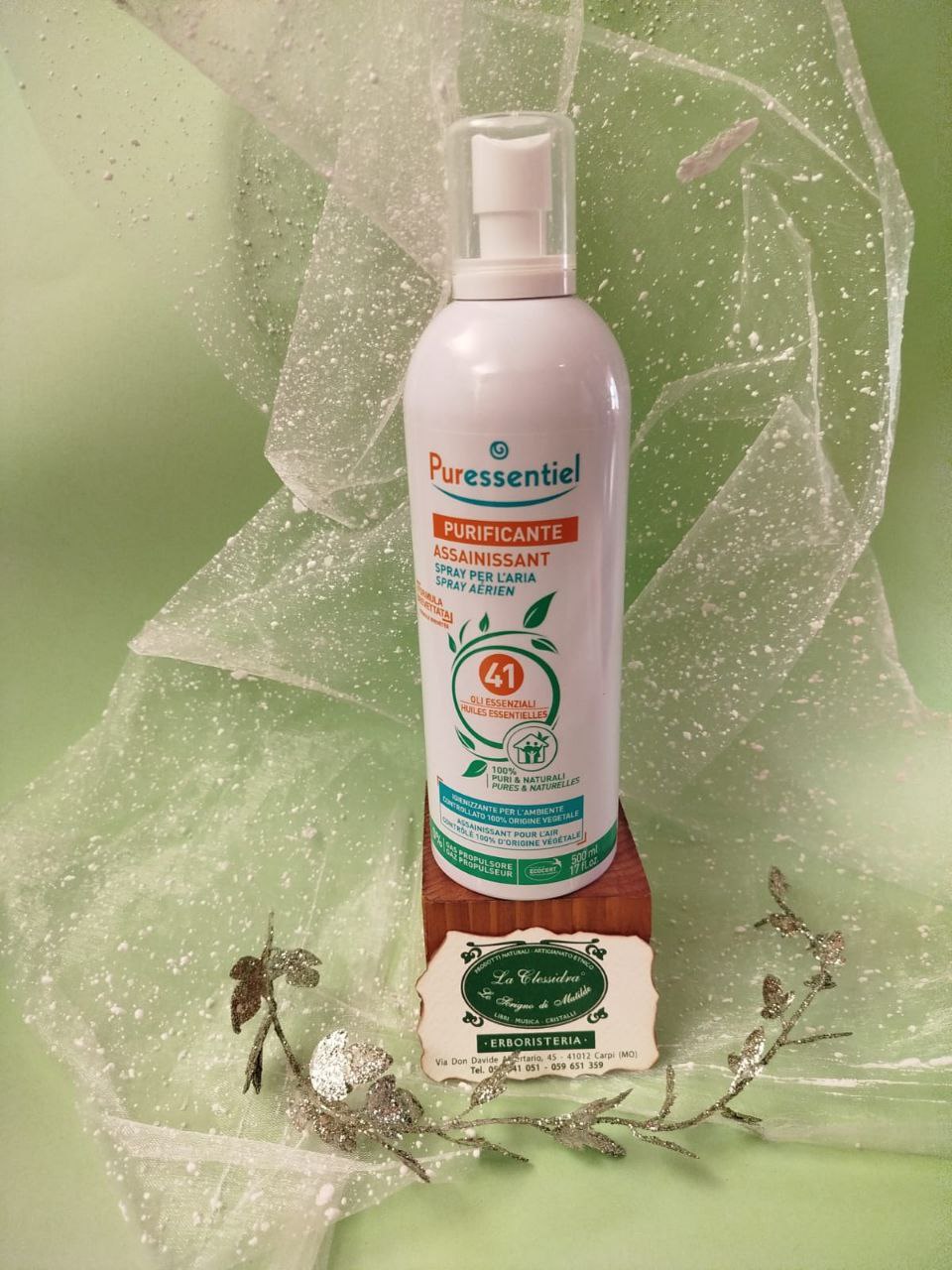 PURESSENZIAL SPRAY PURIFICANTE 41 OLI  da 500 ml.